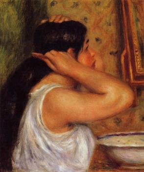 La Toilette, Woman Combing Her Hair